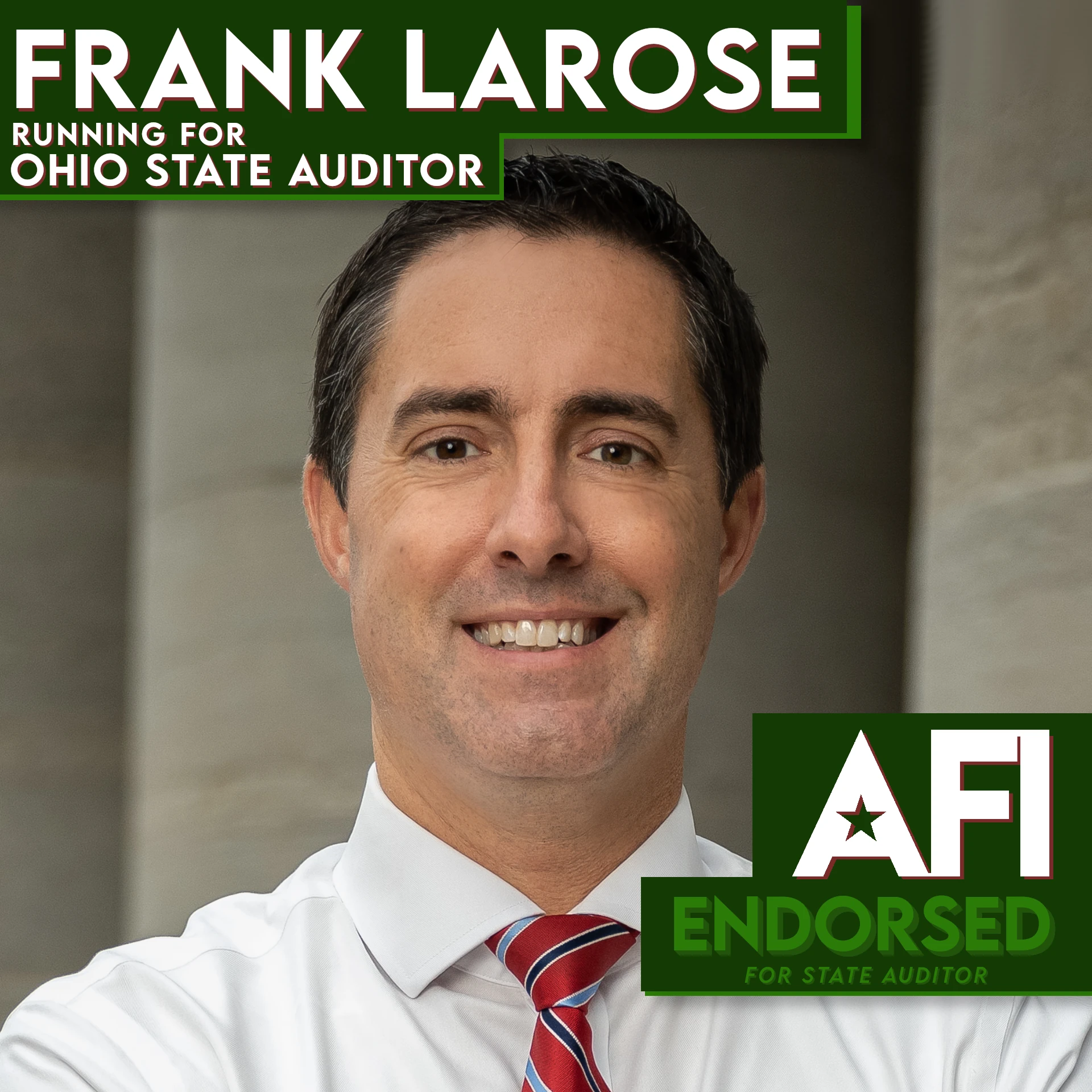 Frank LaRose, Ohio State Auditor