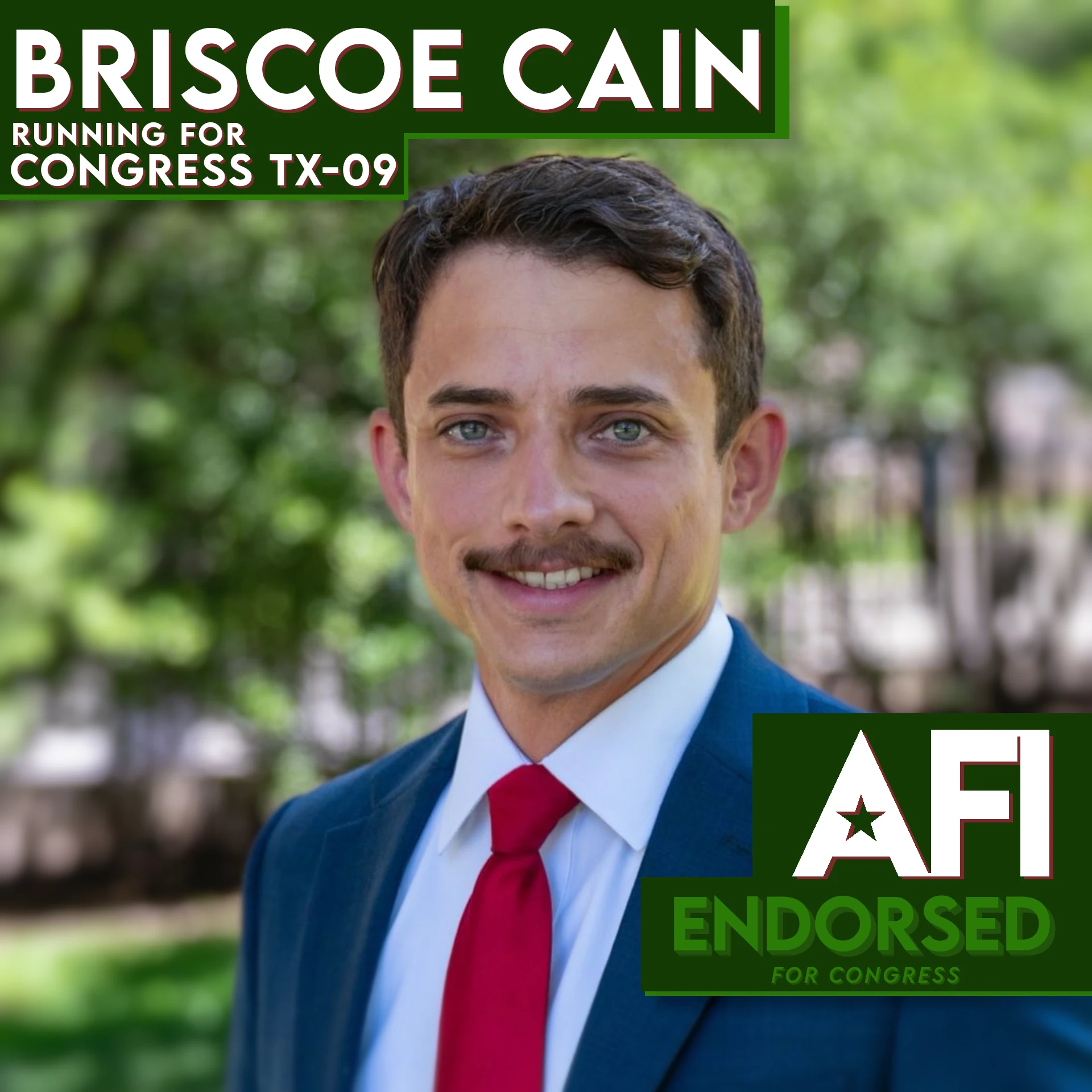Briscoe Cain, TX-09 endorsement