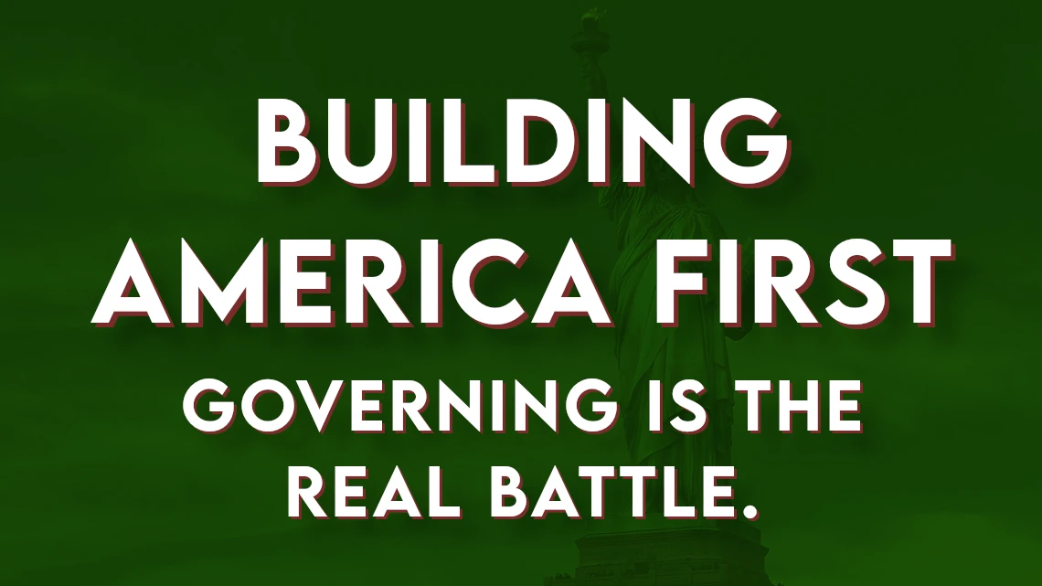 Governing is the Real Battle