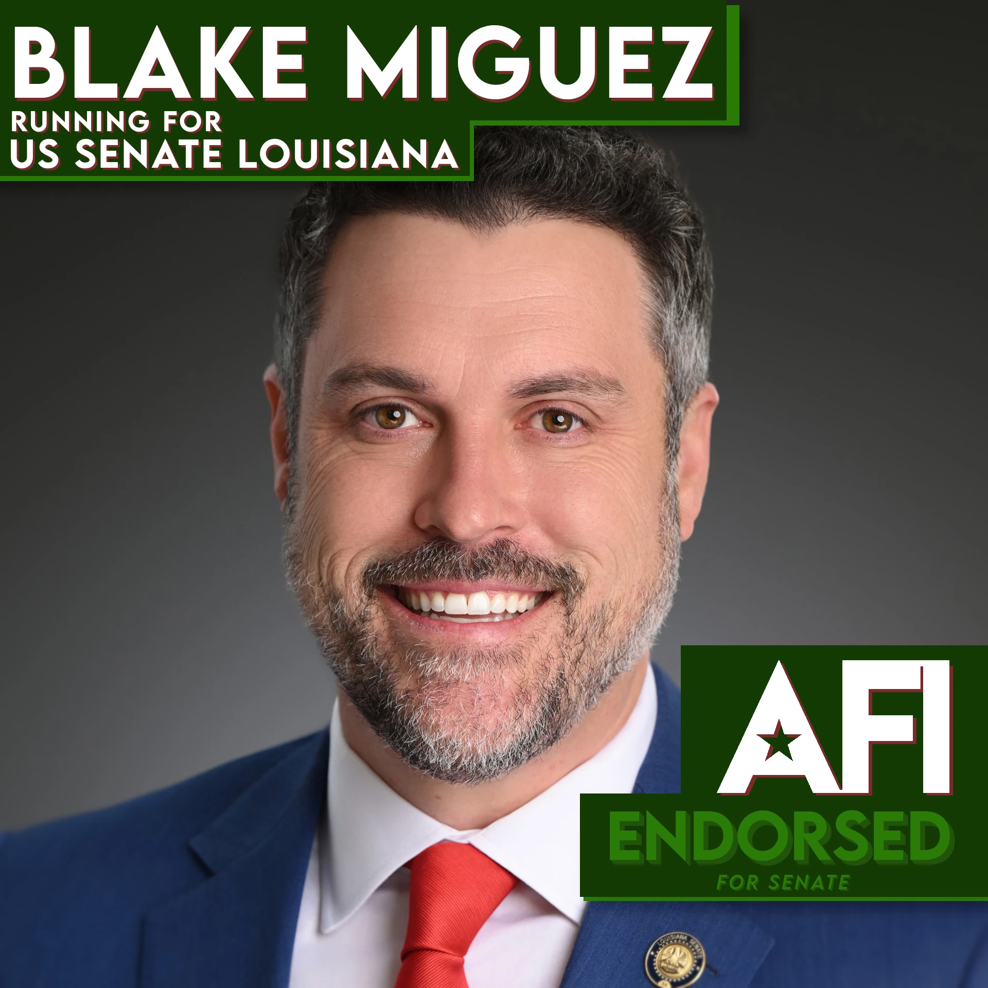 Blake Miguez, Louisiana Senate Candidate
