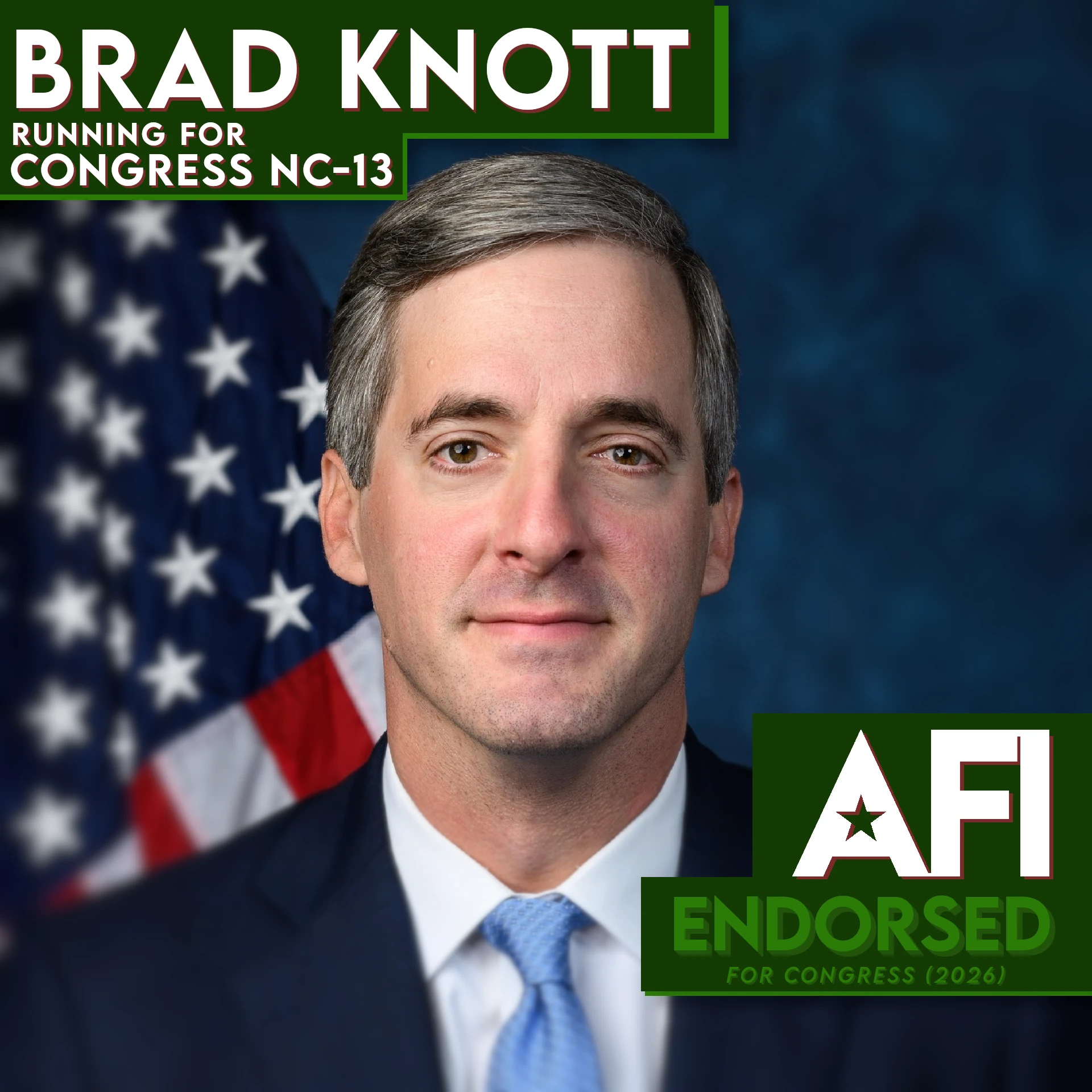 Brad Knott, NC-13 Reelection endorsement