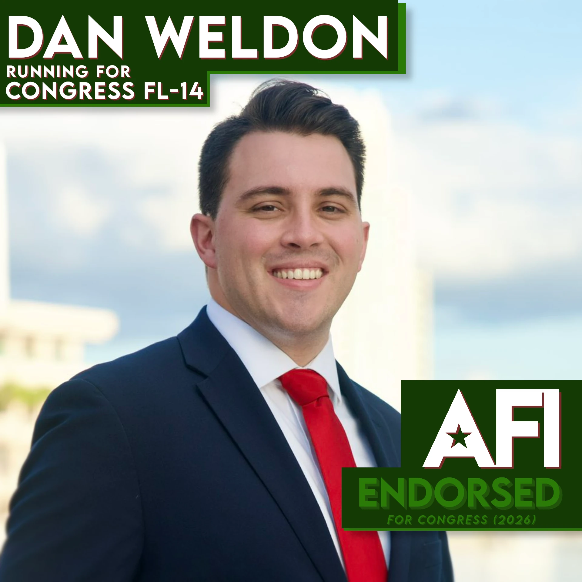 Dan Weldon, FL-14 Candidate