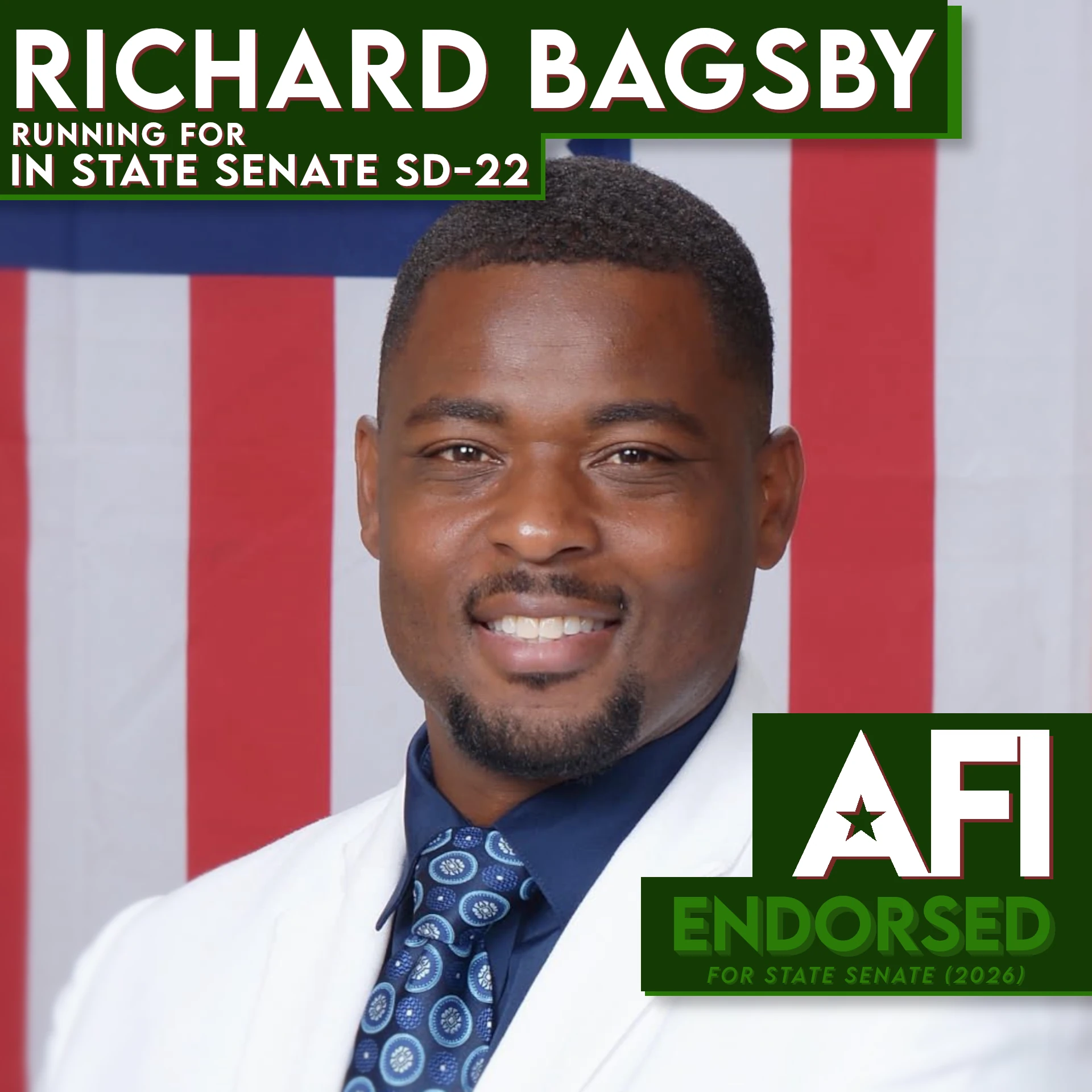 Richard Bagsby, IN SD-22 endorsement