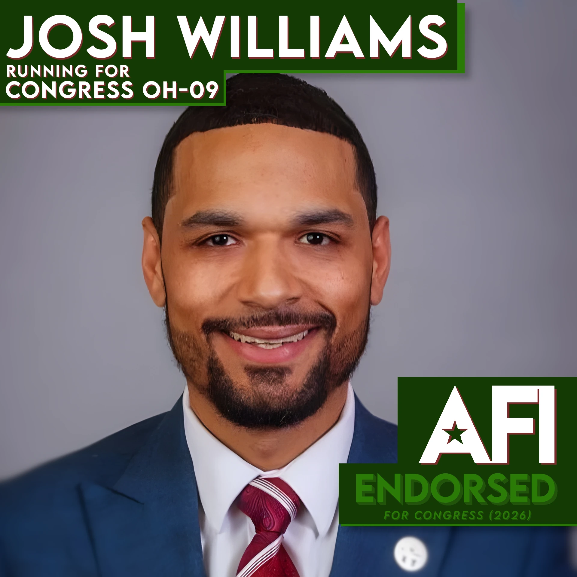 Josh Williams, OH-09 Candidate