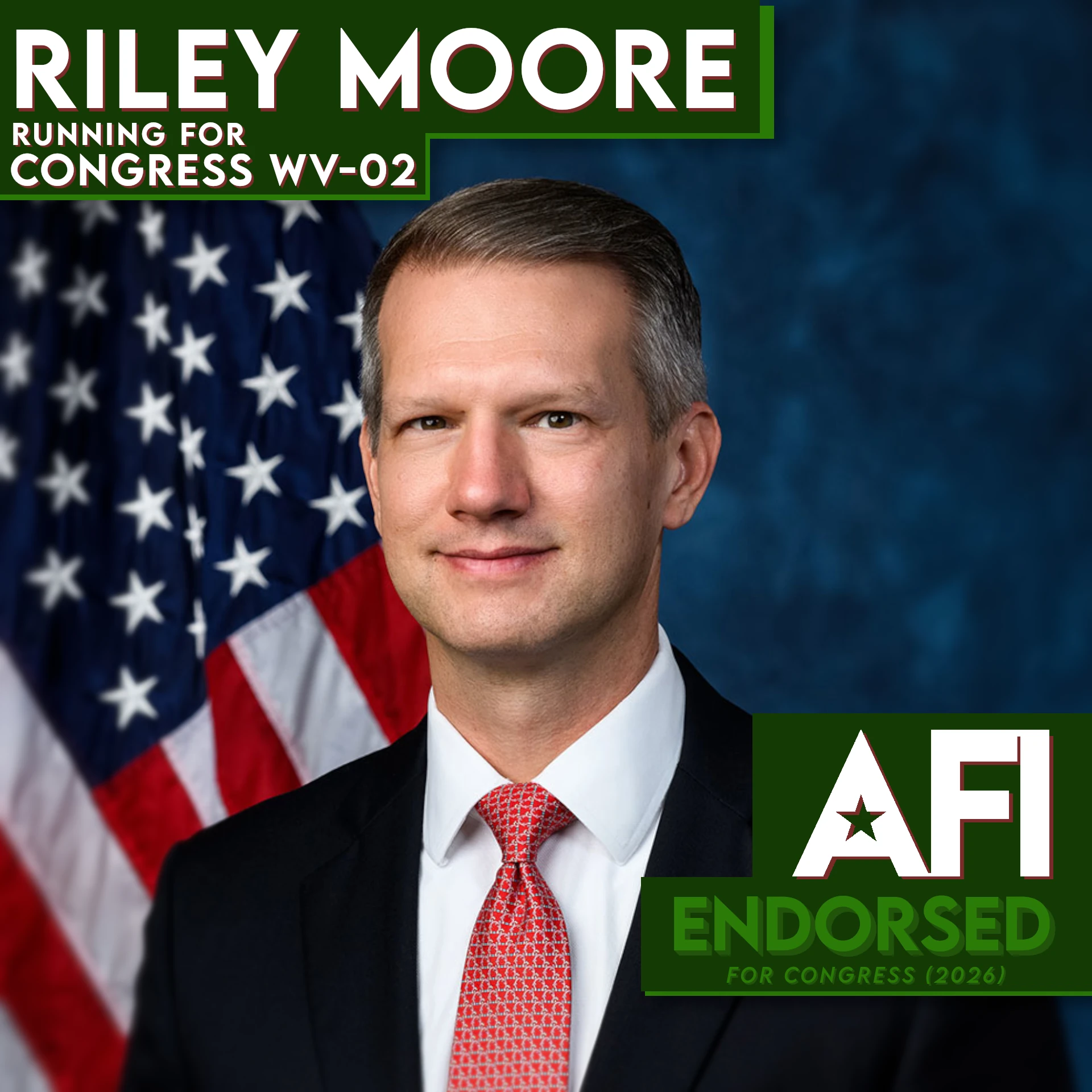 Riley Moore, WV-02 Reelection endorsement