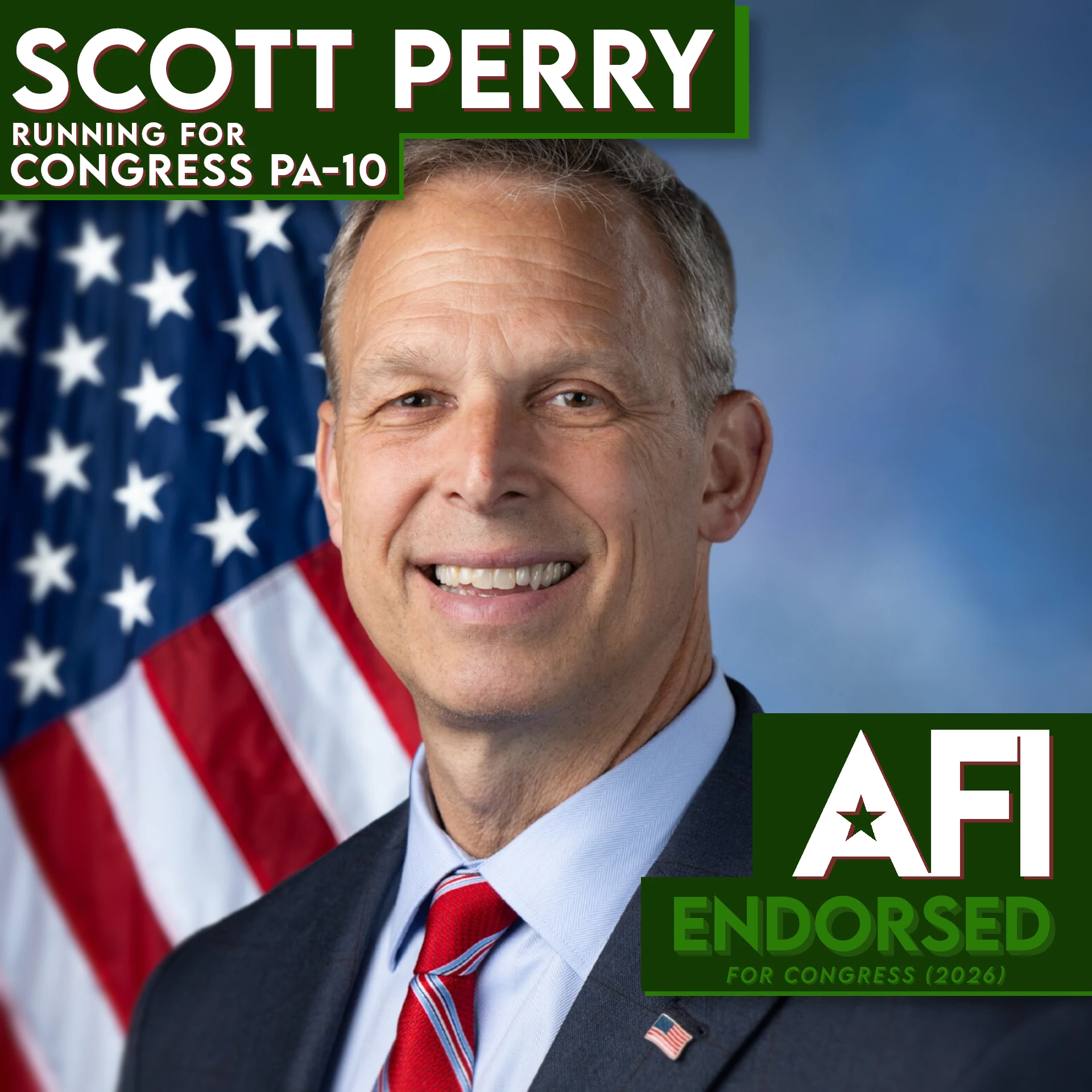 Scott Perry, PA-10 Reelection endorsement