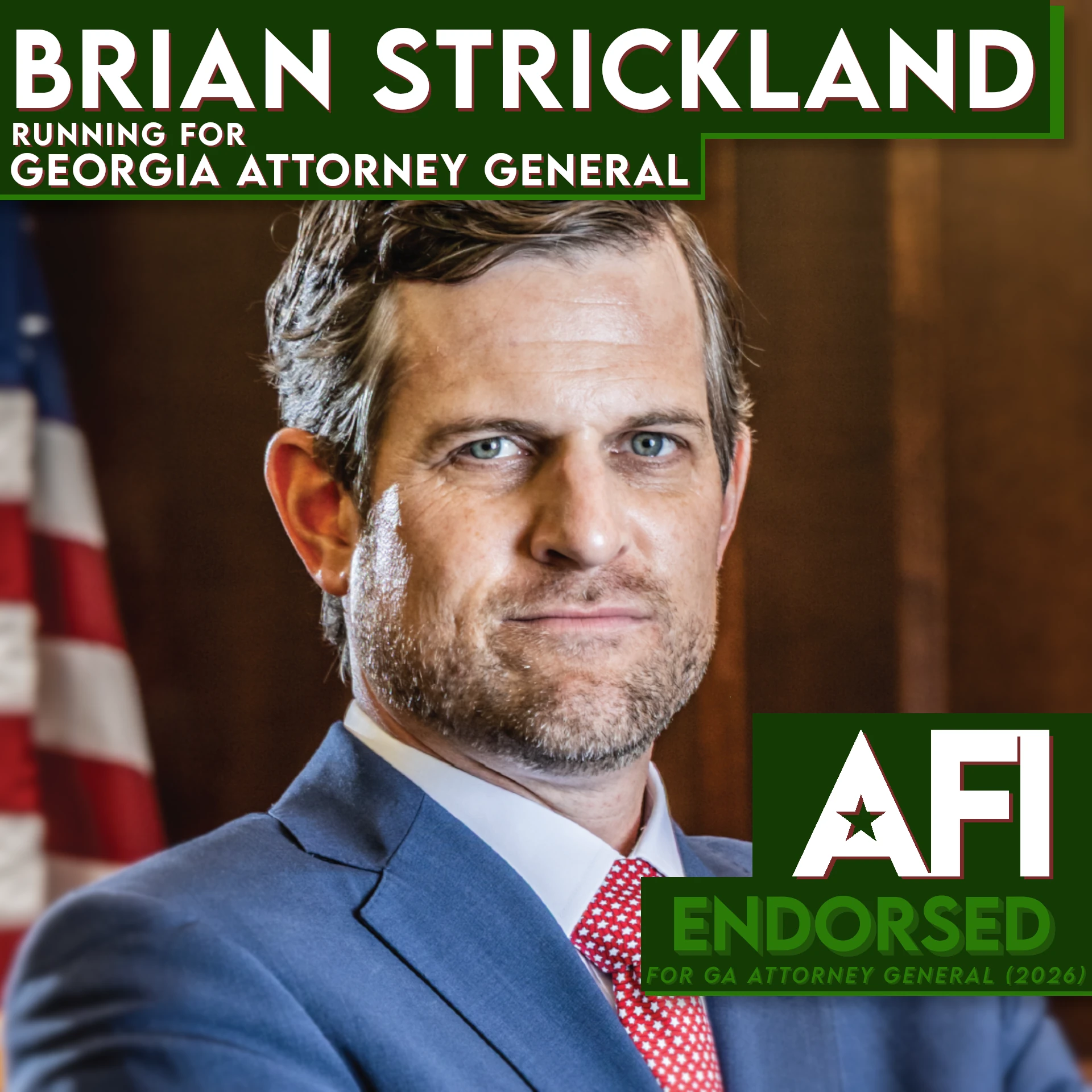 Brian Strickland, Georgia AG endorsement