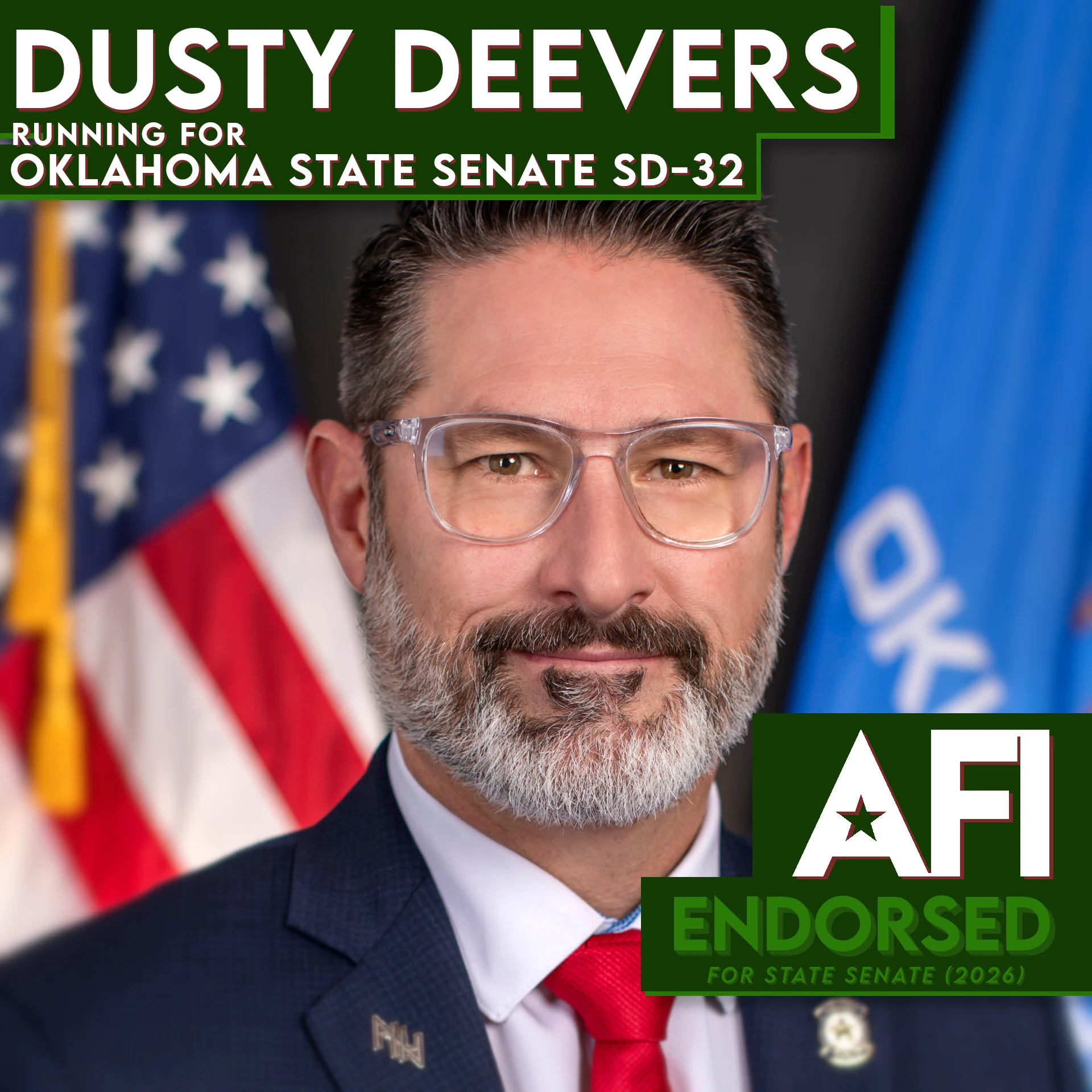 Dusty Deevers, SD-32 endorsement