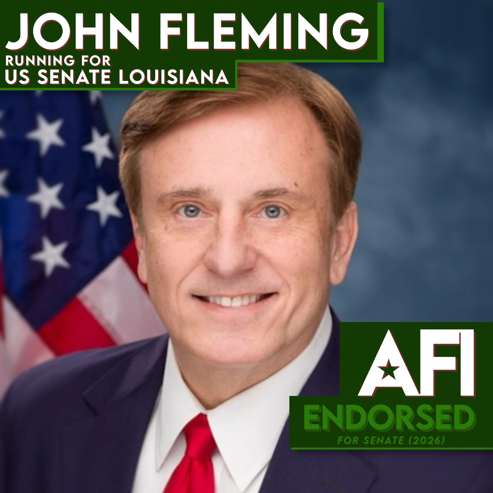 John Fleming, Louisiana Senate Candidate