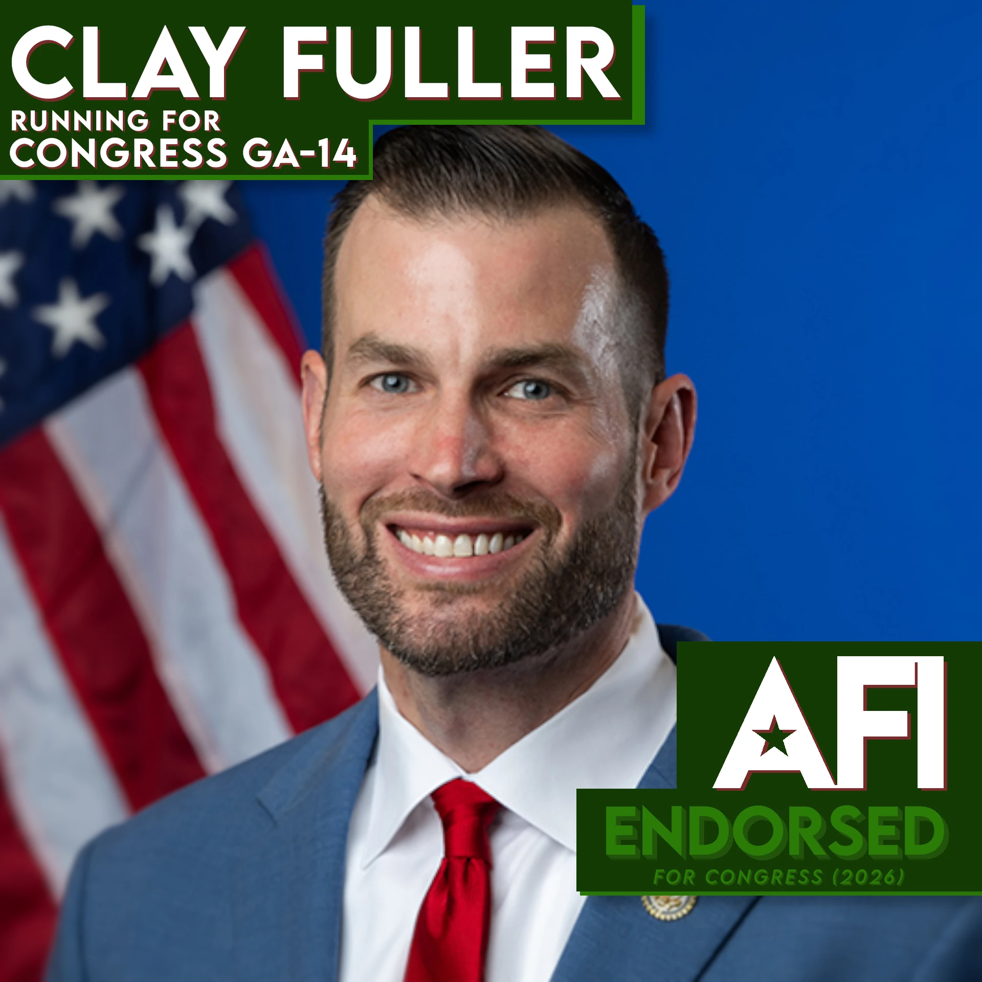 Clay Fuller, GA-14 Reelection endorsement