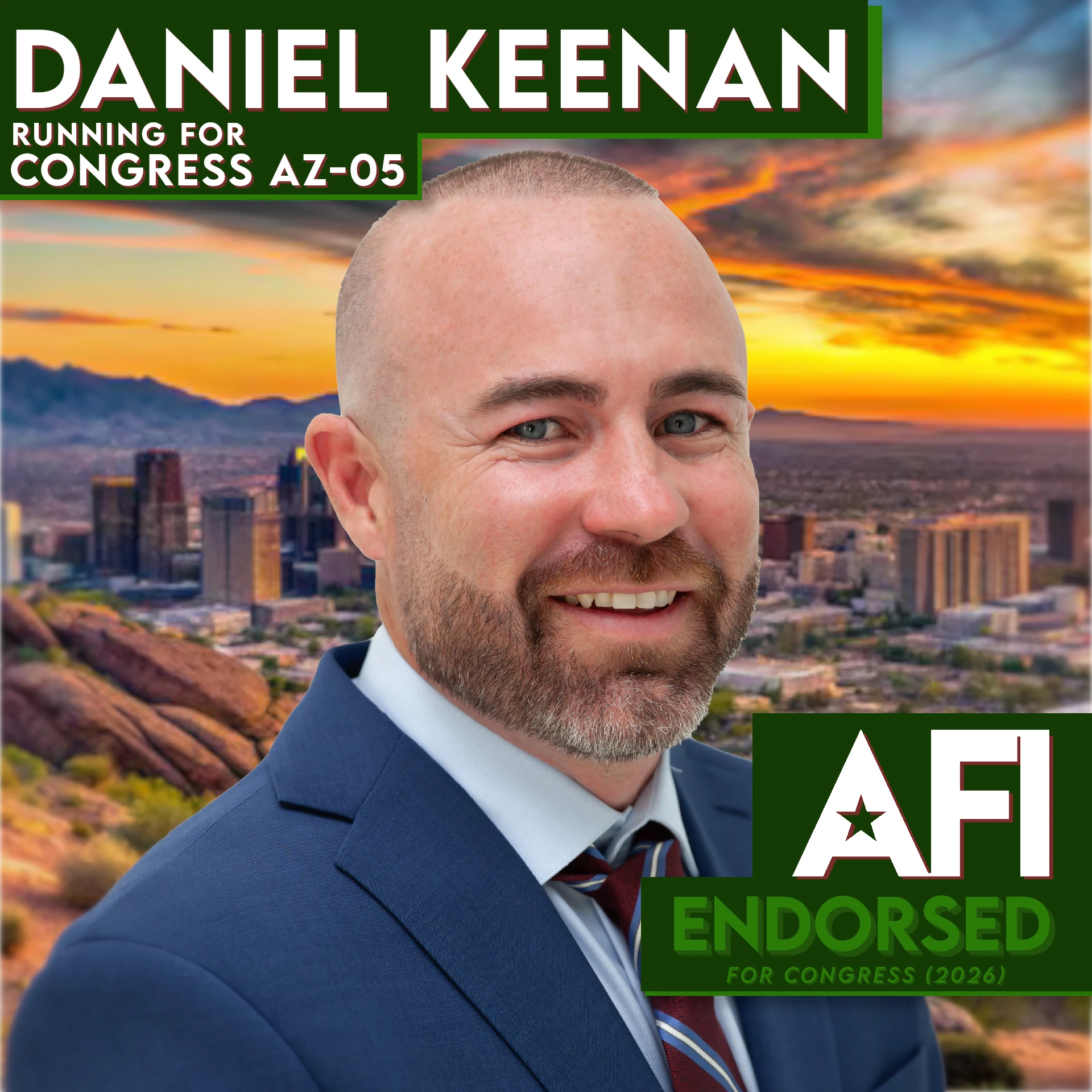 Daniel Keenan, AZ-05 endorsement