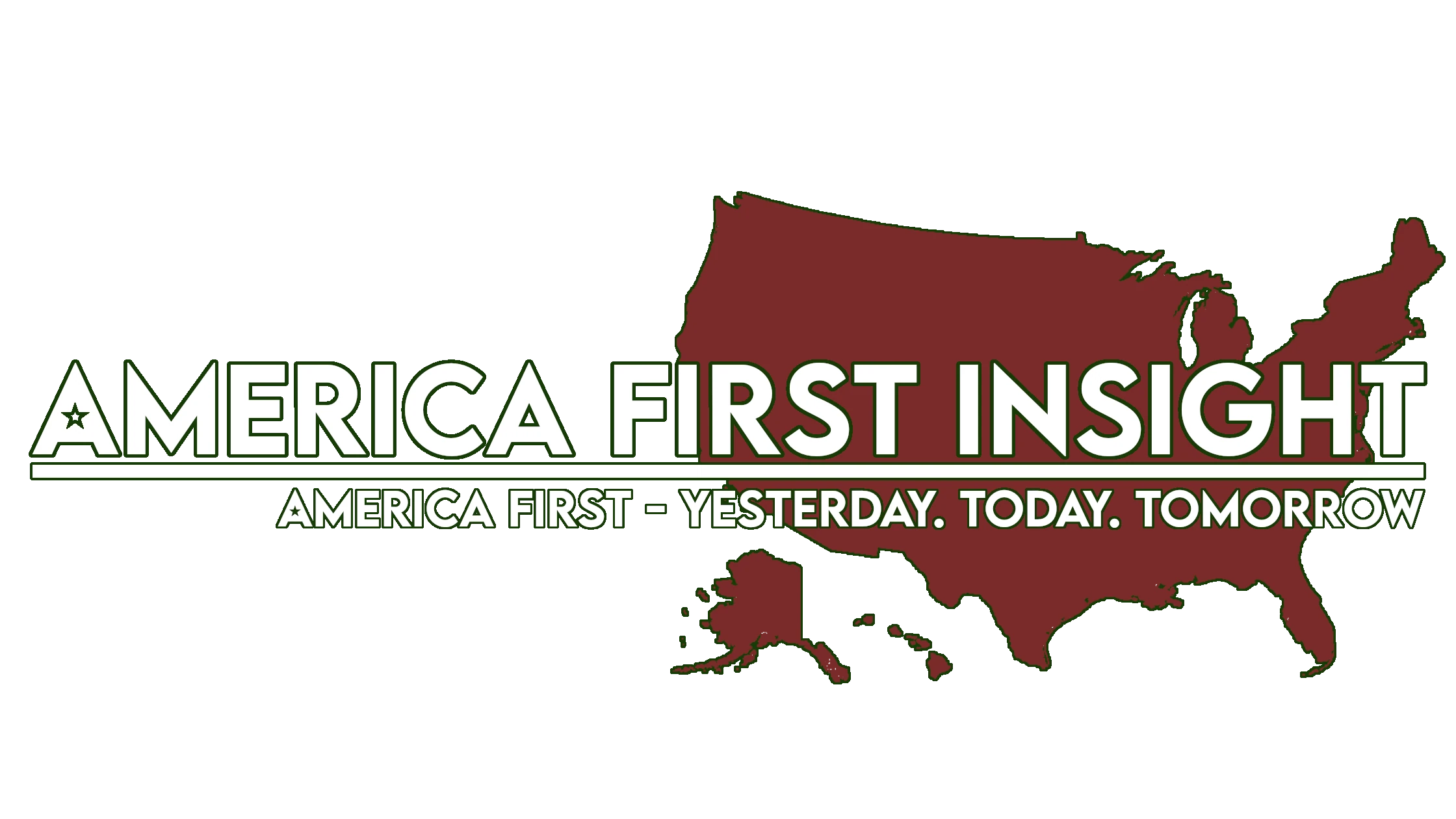 America First Insight Long Logo - Light
