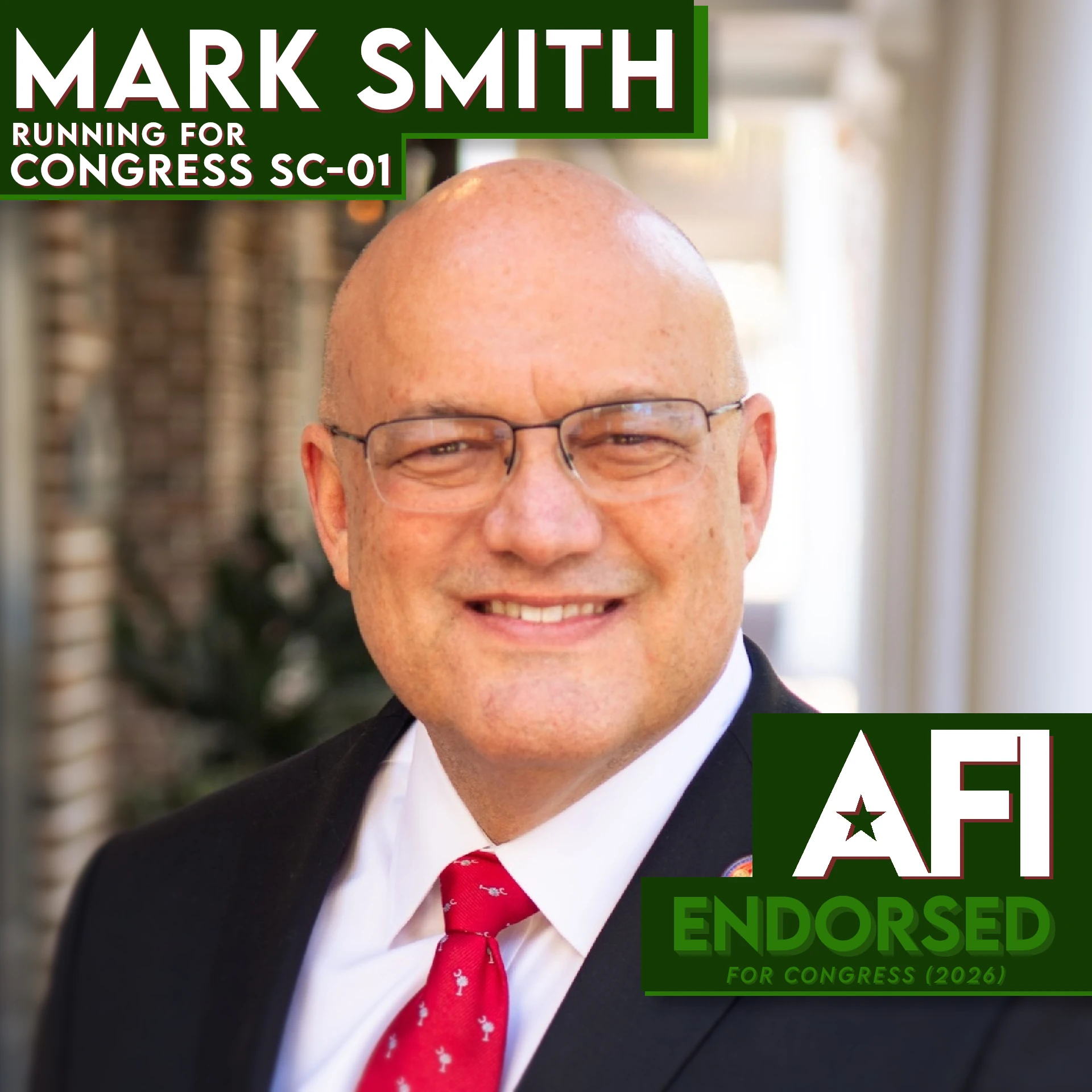 Mark Smith, SC-01 endorsement