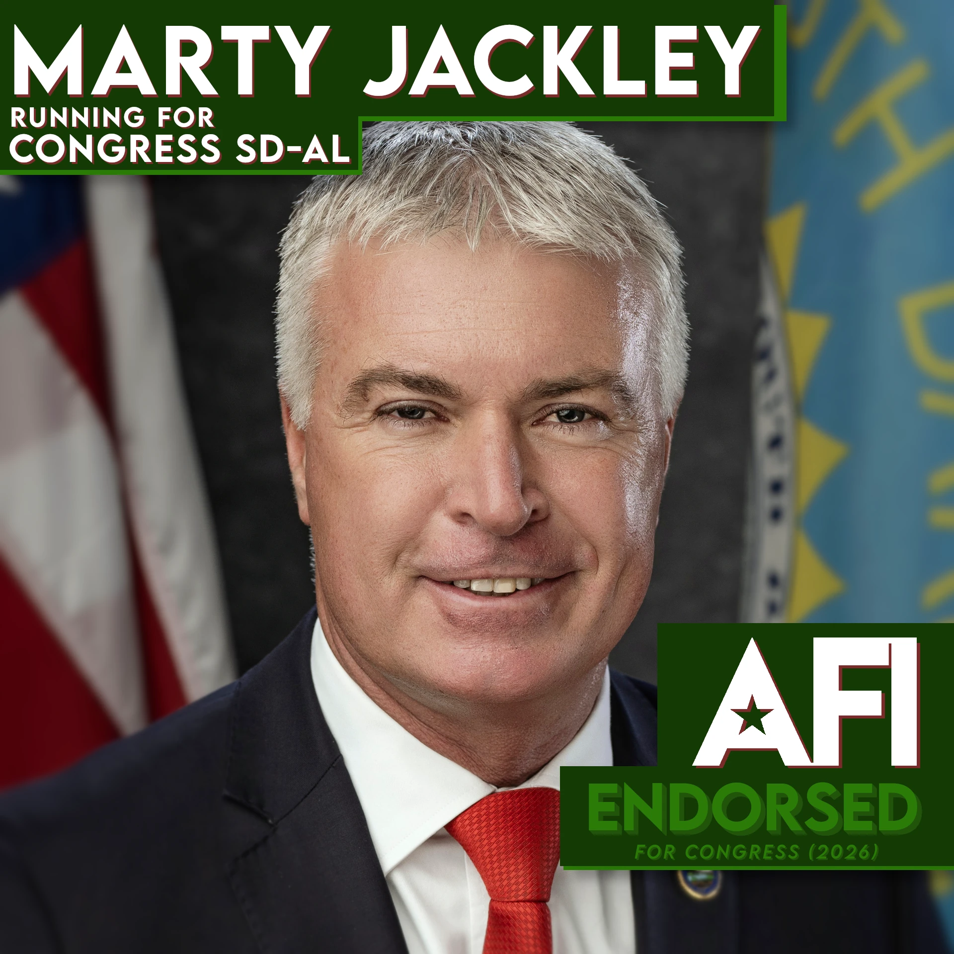 Marty Jackley, SD-AL endorsement