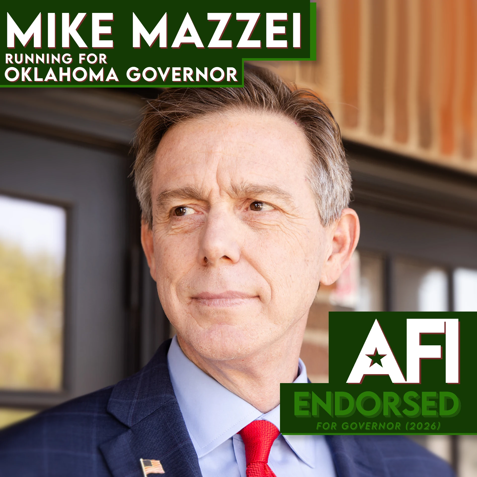Mike Mazzei, Oklahoma Governor Candidate