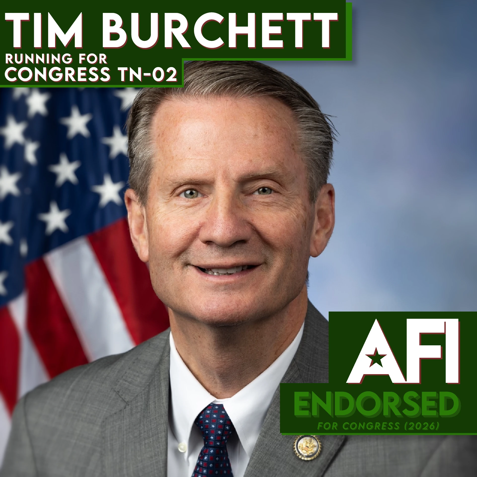 Tim Burchett, TN-02 Reelection endorsement