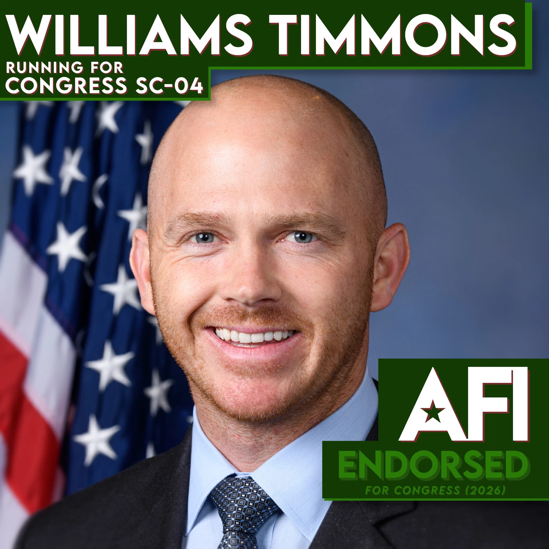 Williams Timmons, SC-04 Reelection endorsement